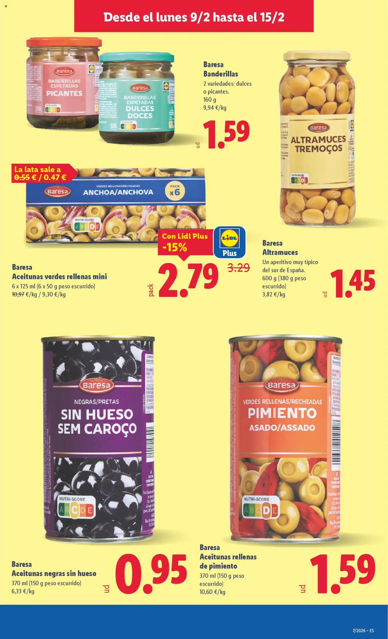 Lidl folleto │ válido desde el 09.02.2026 | Página: 15 | Productos: Κάδος απορρυμάτων, Peso