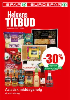 Forhåndsvisning av Spar Helgens Tilbud gyldig fra 24.07.2025