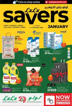 Preview of Lulu Hypermarket - Lulu Savers - Dubai & Northern Emirates valid from 02.01.2026