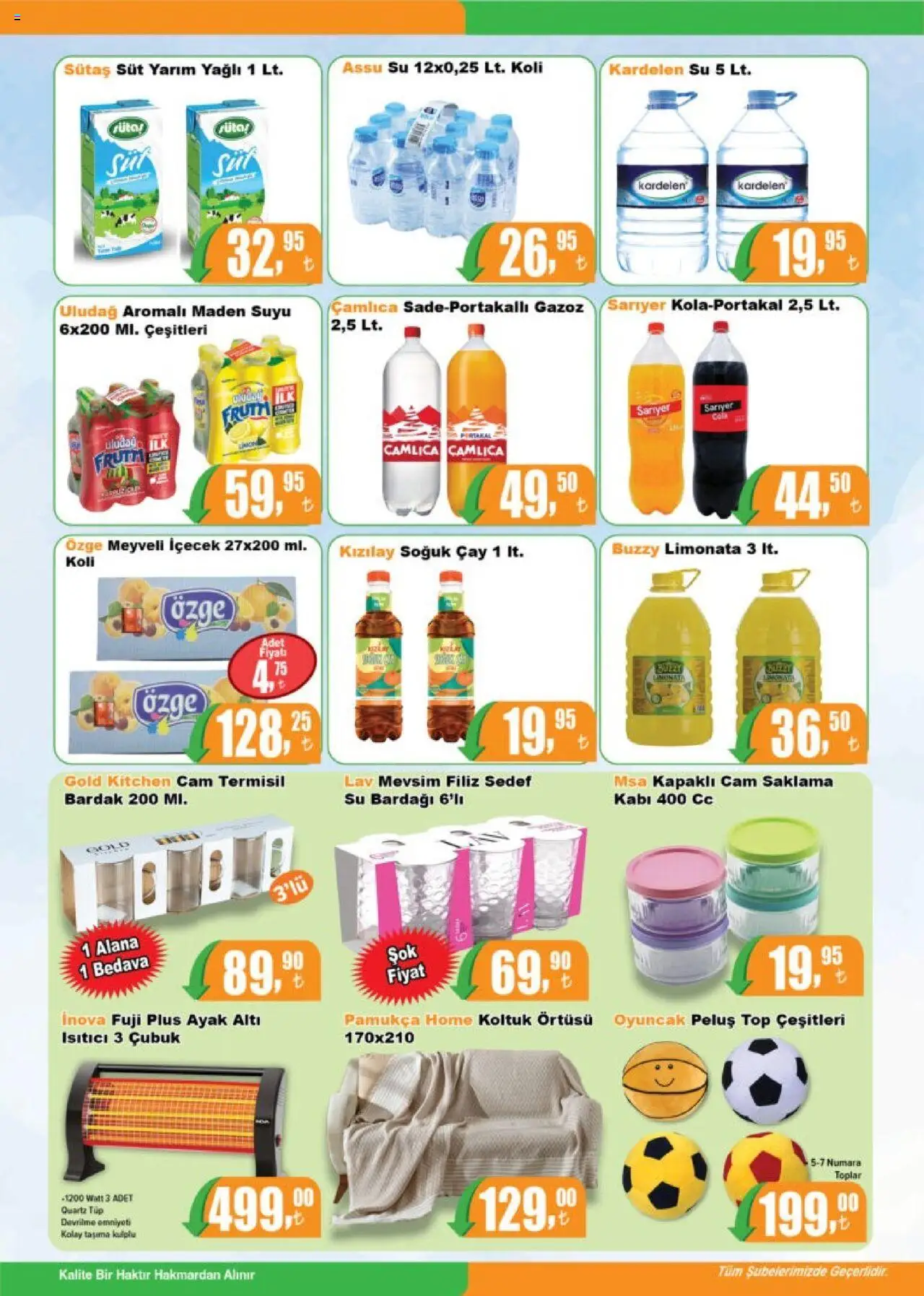 Hakmar Katalog - 18.10.2025 tarihinden itibaren geçerlidir | Sayfa: 5 | Ürünler: Süt, Zselatin, Soğuk çay, Maden suyu