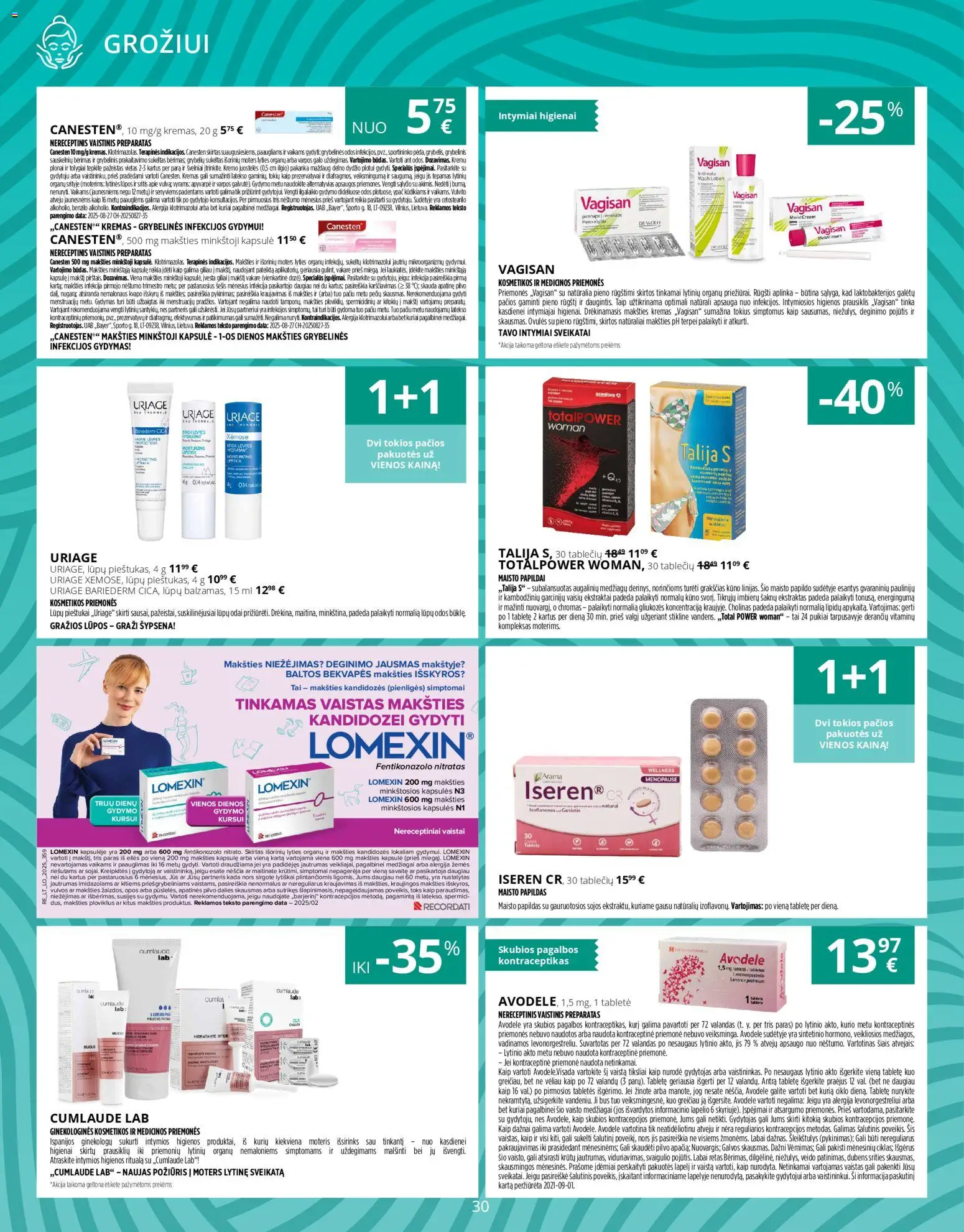 Norfa vaistinė akcijos nuo 01.12.2025 | Puslapis: 30 | Prekių: Kremas, Prausiklis