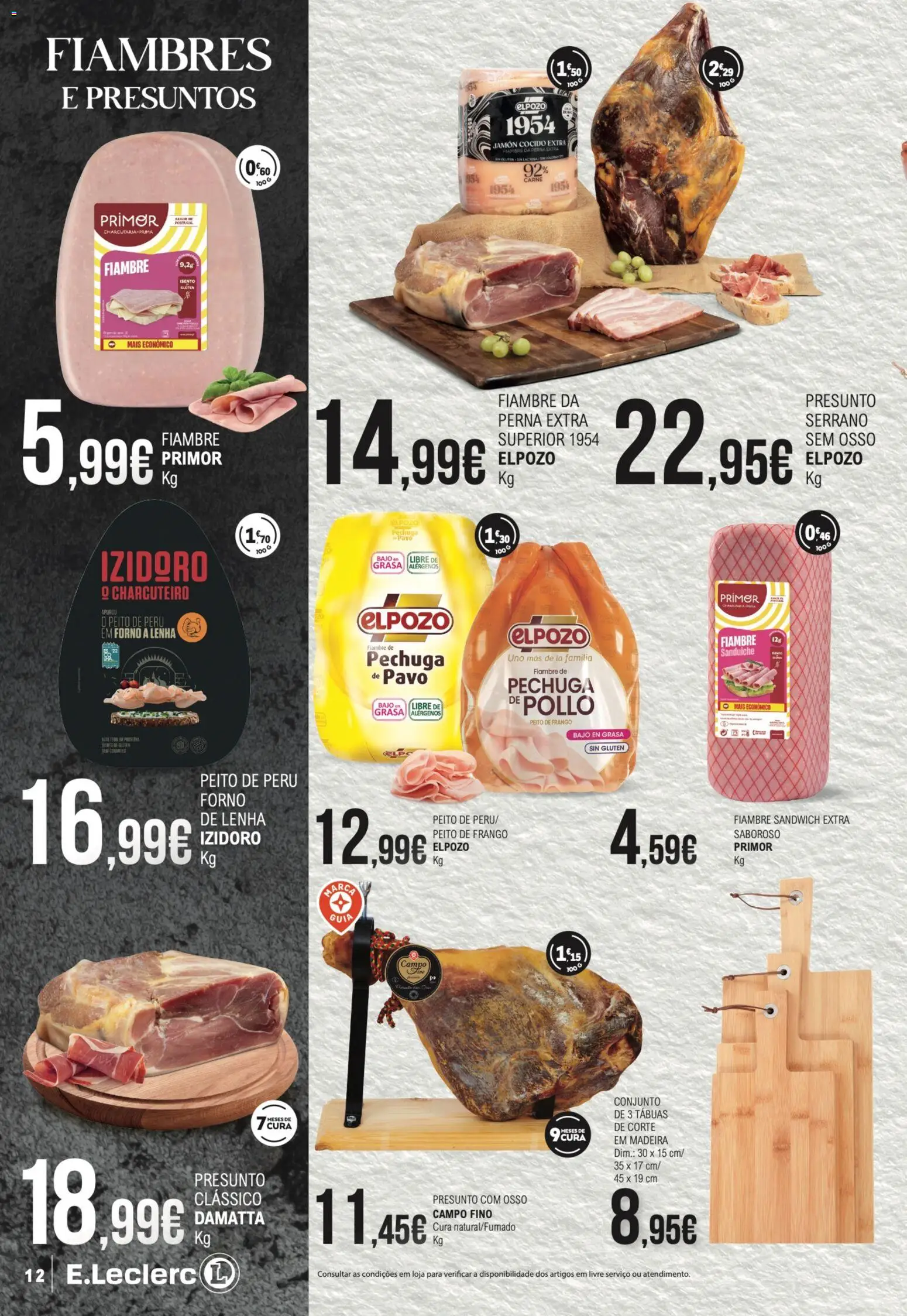 E.Leclerc folheto Queijos, Enchidos e Vinhos │ válido de 10.02.2026 | Página: 12