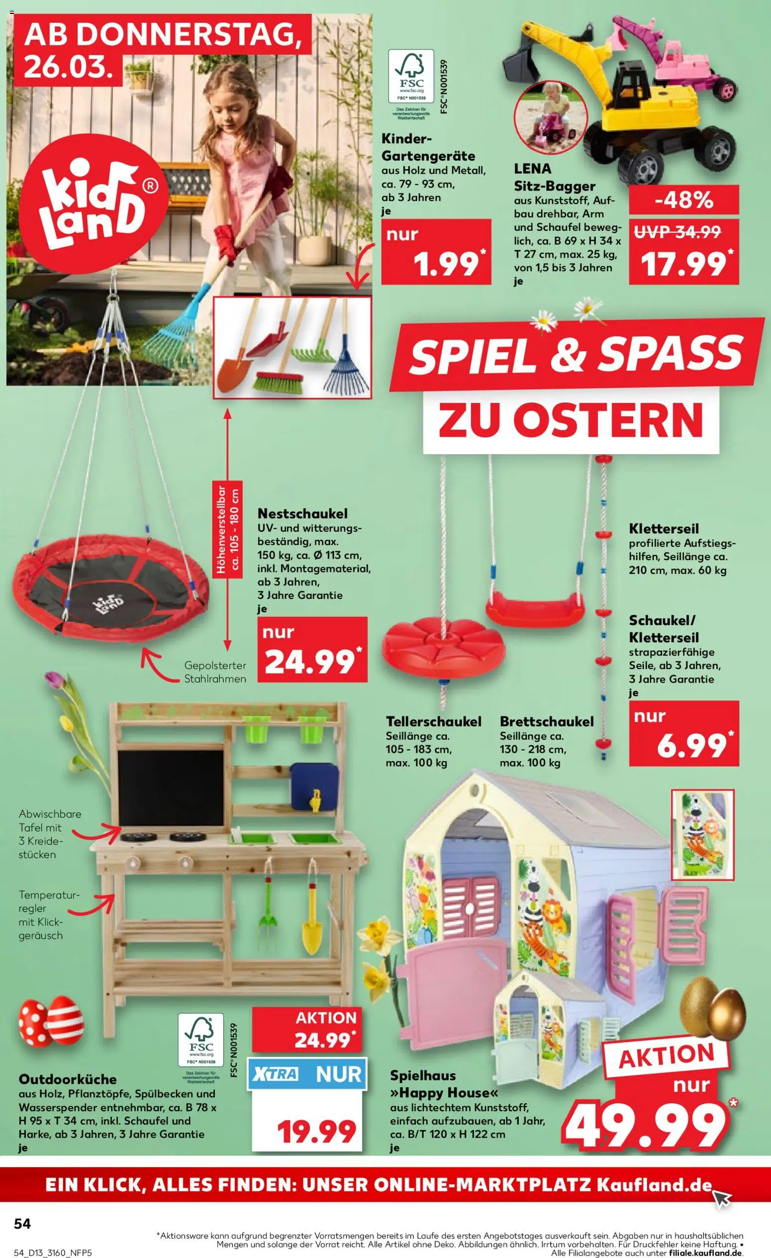 Kaufland Prospekt Rostock	 – gültig ab 26.03.2026 | Seite: 54 | Produkte: Spiel