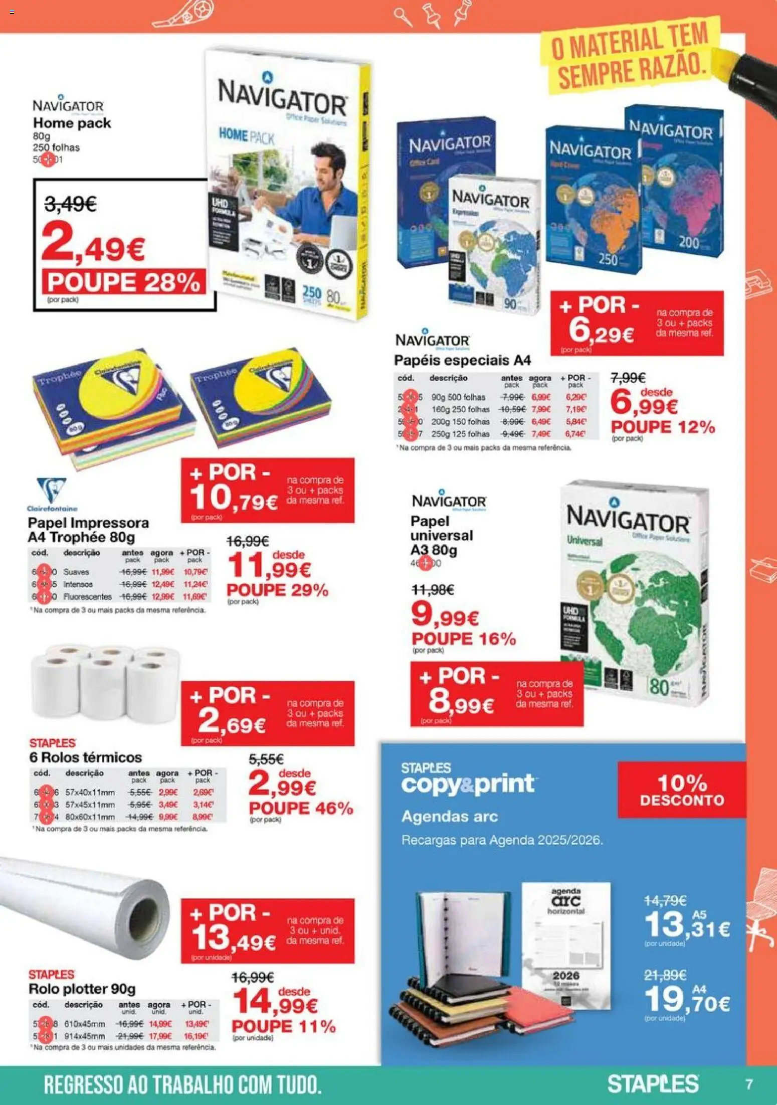 Staples - Folheto Regresso ao Escritório 2026 │ válido de 05.01.2026 | Página: 7 | Produtos: Impressora