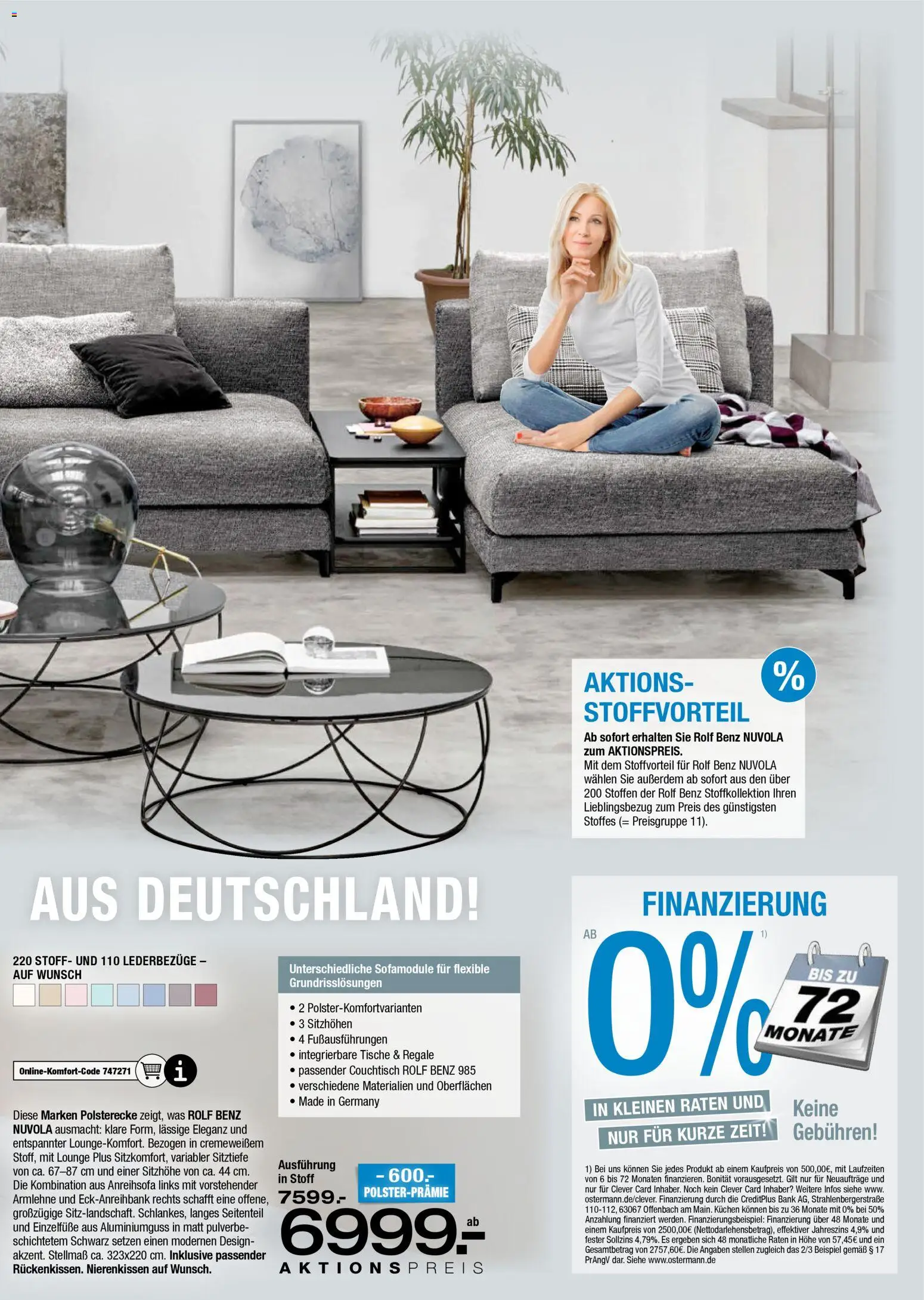 Ostermann Polster Spezial – gültig ab 19.03.2026 | Seite: 21 | Produkte: Couchtisch, Kuchen