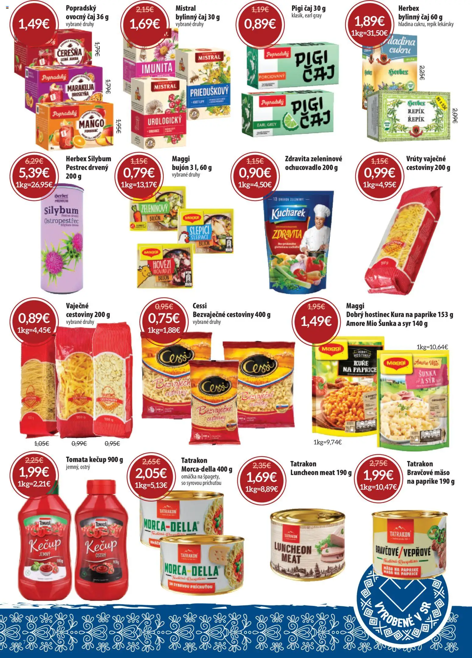 Nové Nitrazdroj akcie – leták je platný od 05.02.2026 | Strana: 7 | Produkty: Syr, Bujón, Kečup, Mango
