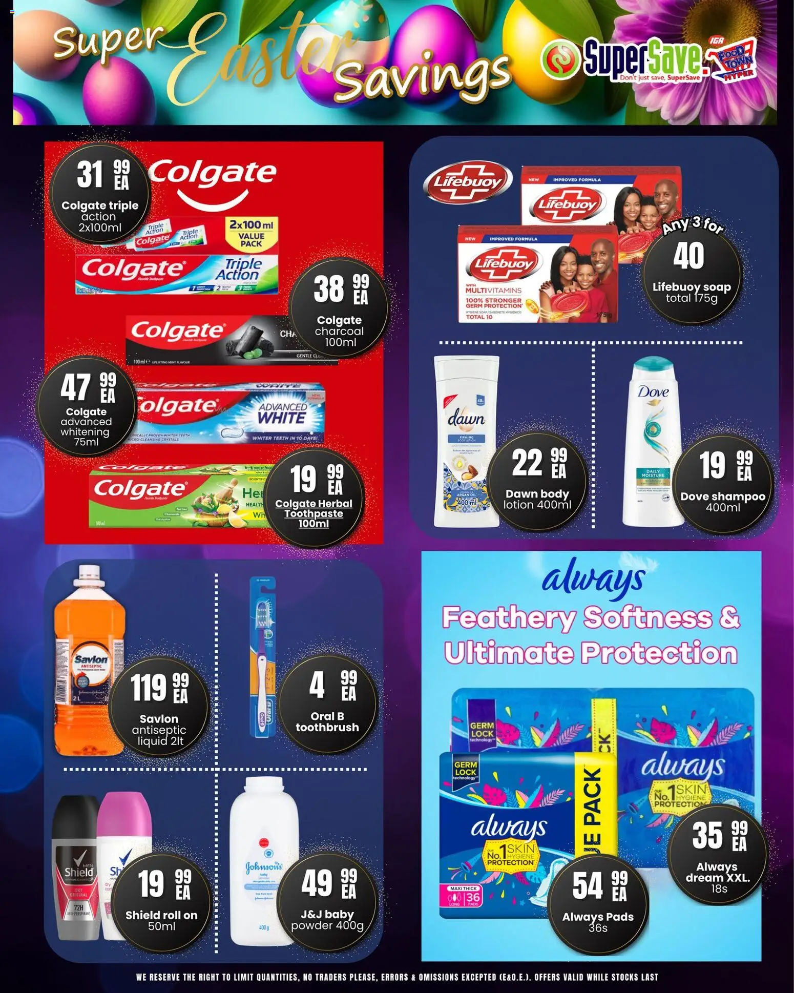 New Super Save catalogue – valid from 01.04.2026 | Page: 53 | Products: Lock, Pads, Soap, Lotion