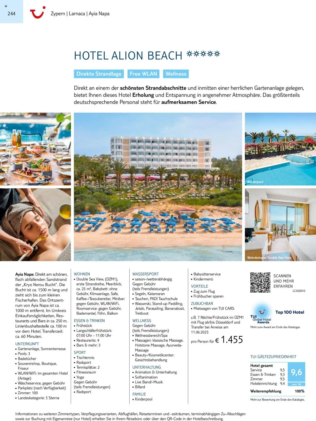 Aida - Südeuropa & Nordafrika 2025/26 – gültig ab 01.01.2025 | Seite: 244 | Produkte: Top, Rum, Babybett, Uhr