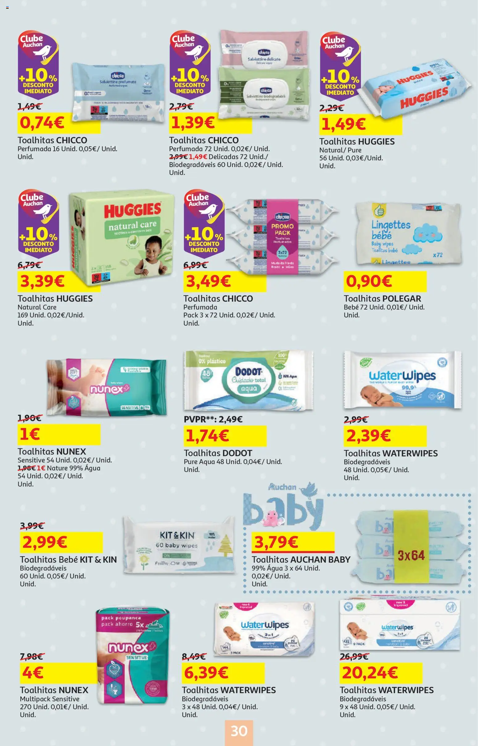 Auchan - Bebé │ válido de 13.01.2026 | Página: 30 | Produtos: Agua