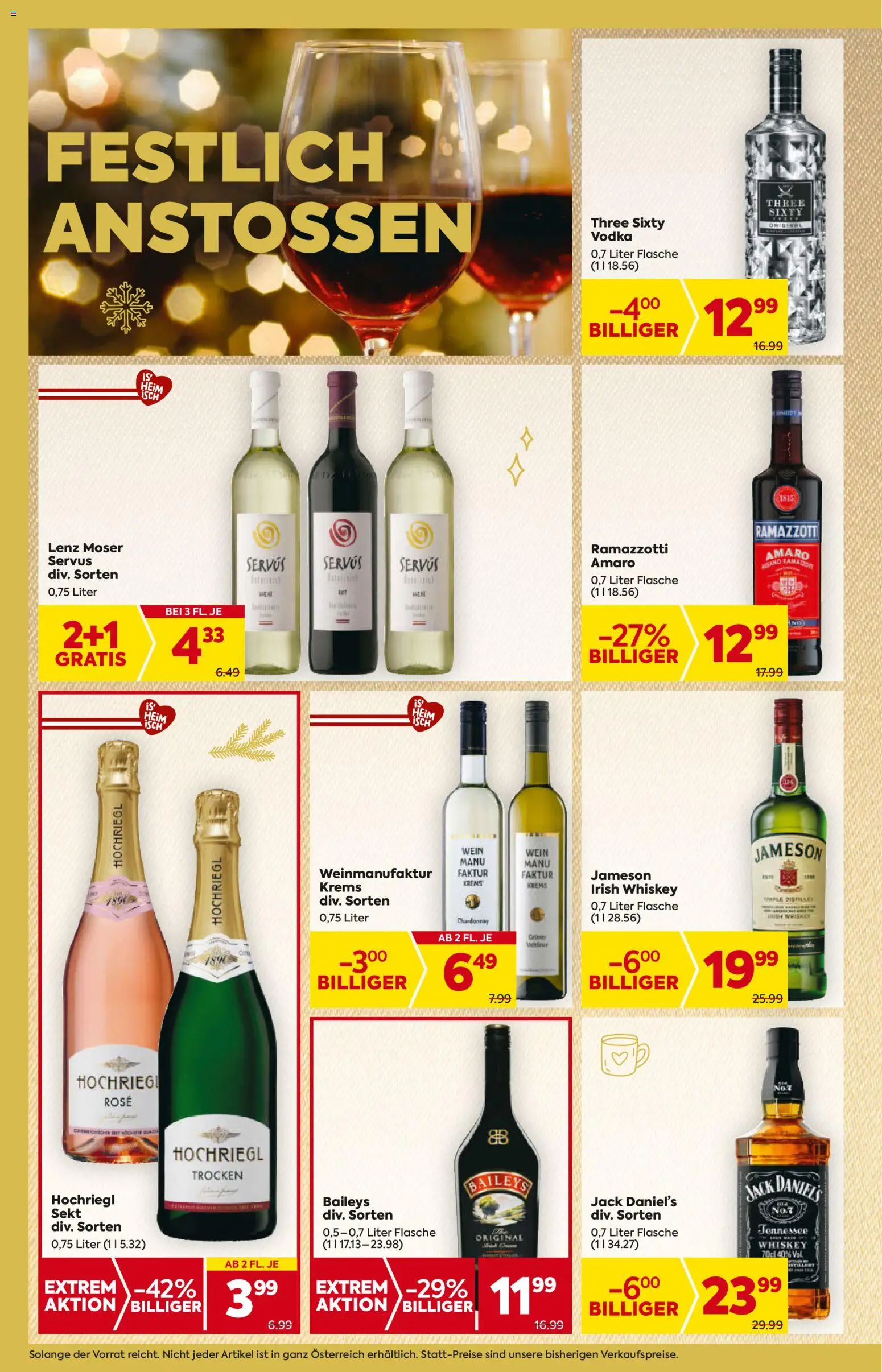 Billa Flugblatt - Salzburg gültig ab 27.11.2025 | Seite: 18 | Produkte: Whiskey, Wein