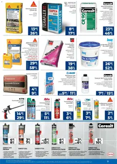 Преглед на Практикер брошура - Офертите са валидни от 12.02.2026 | Страница: 7 | Продукти: Хидроизолация, Грунд, Торба, Kapszulás kávé