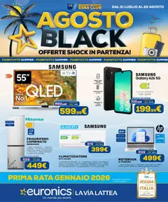 Anteprima del volantino Euronics - Black Friday valido a partire dal 31.07.2025
