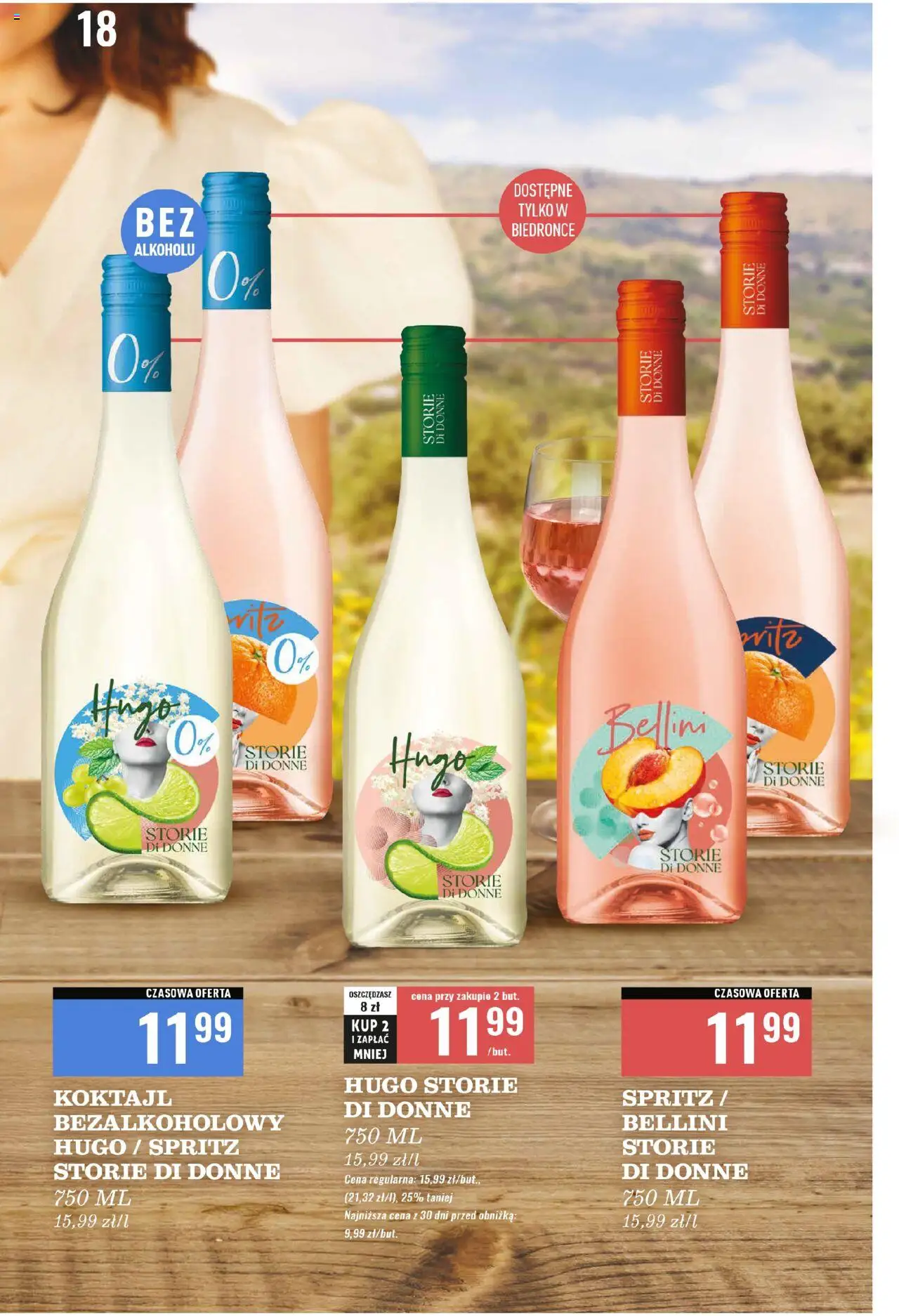 Biedronka gazetka - Czas na toast od 25.08.2025 | Strona: 18