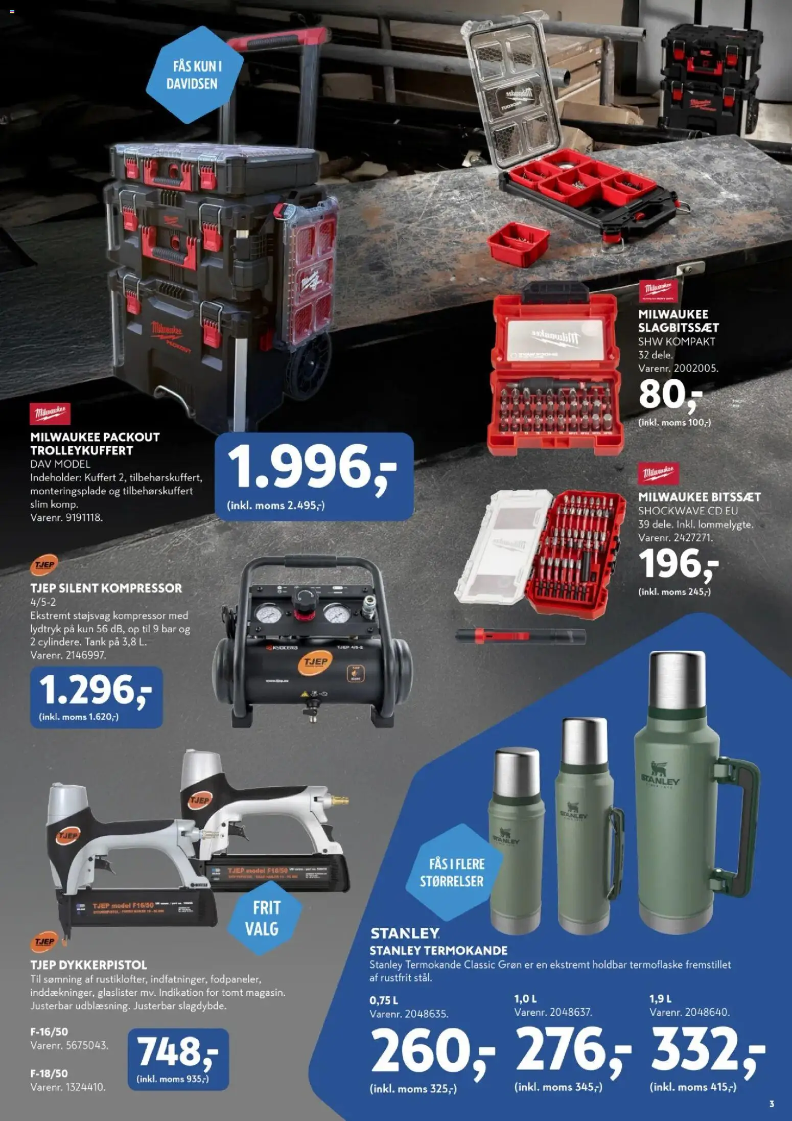 Davidsen tilbudsavis – gyldig fra 02.11.2025 | Side: 3 | Produkter: Kuffert