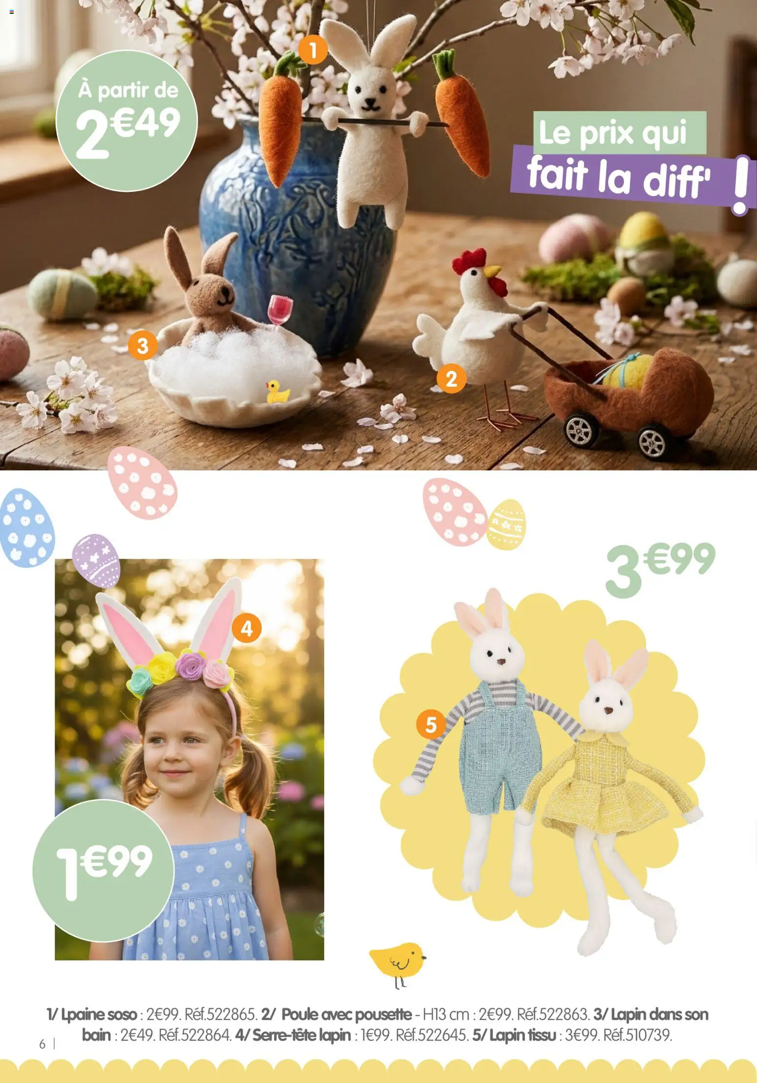 {H1} | Page: 6 | Produits: Lapin