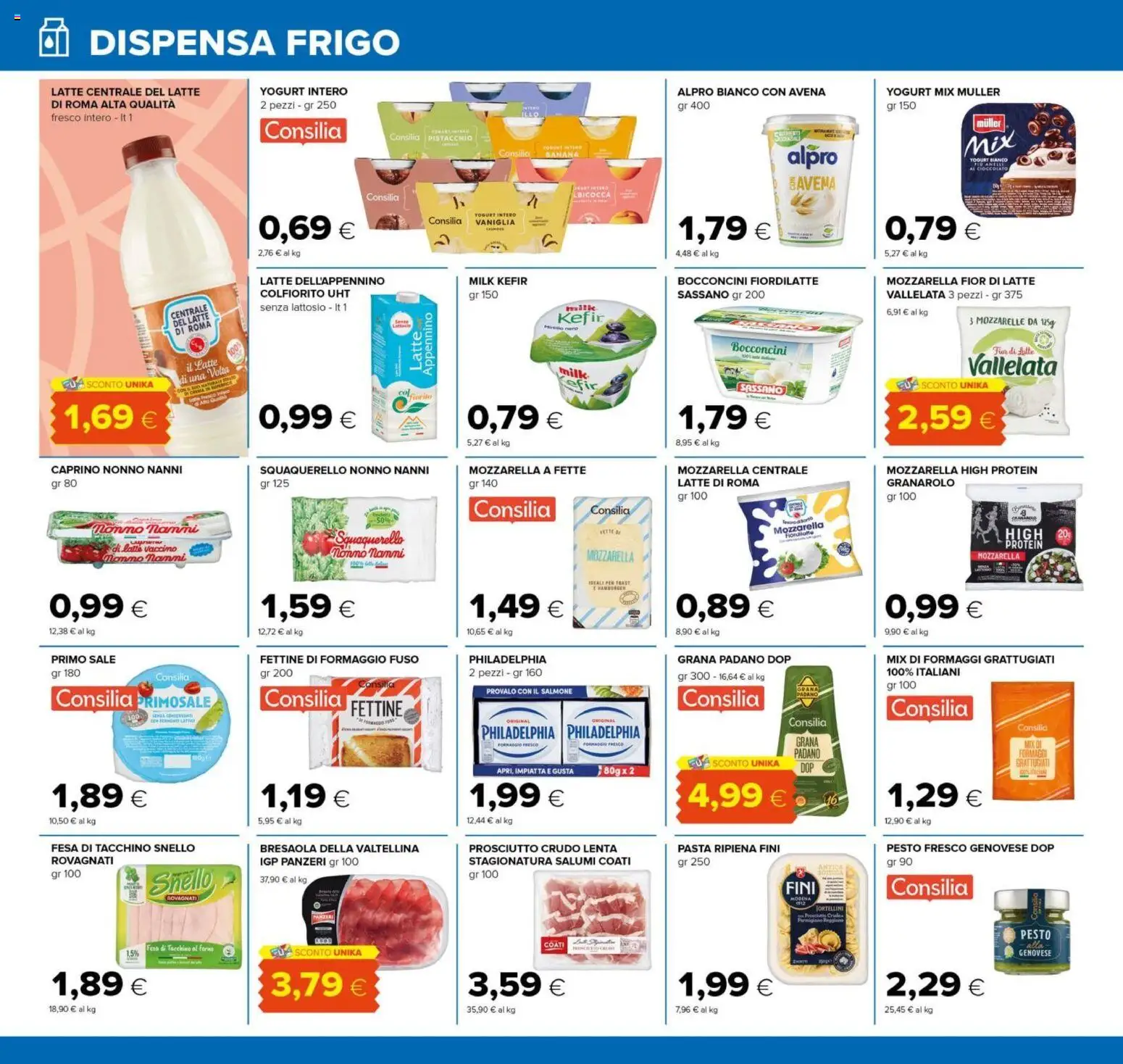 Volantino Tigre del 12.03.2026 | Pagina: 8 | Prodotti: Cioccolato, Salmone, Bresaola, Pasta