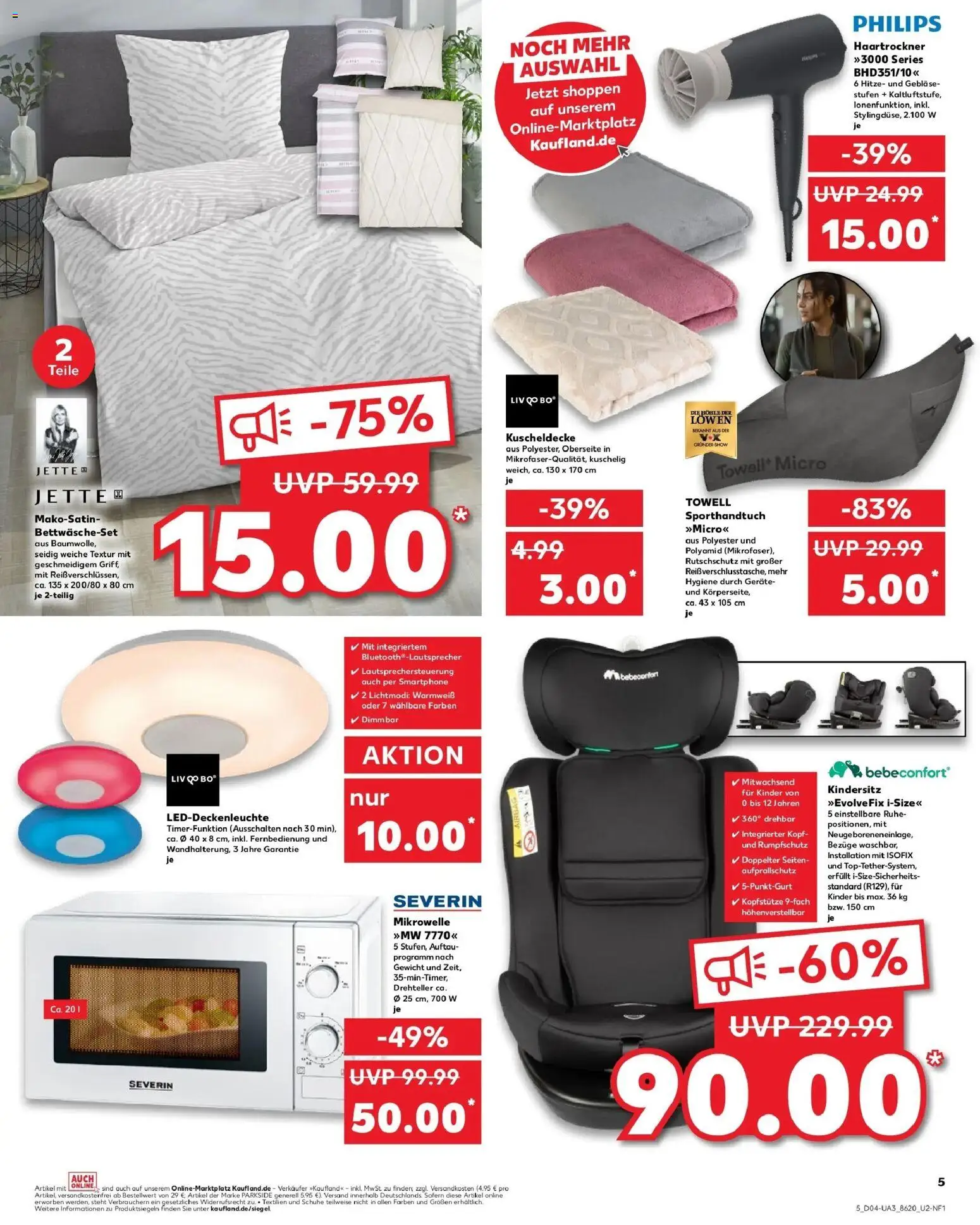 Kaufland prospekt Osnabrück	 – gültig ab 22.01.2026 | Seite: 7 | Produkte: Philips, Mikrowelle, Gewicht, Haartrockner