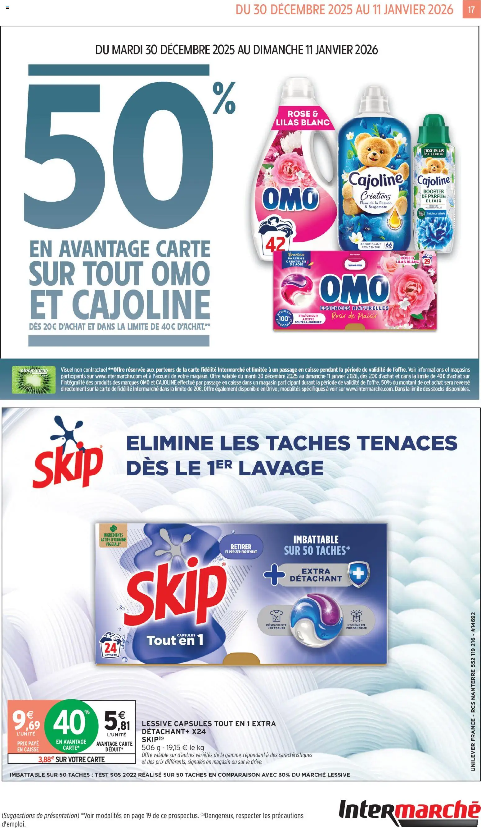 {H1} | Page: 17 | Produits: Bergamote, Détachant, Détergent, Lessive