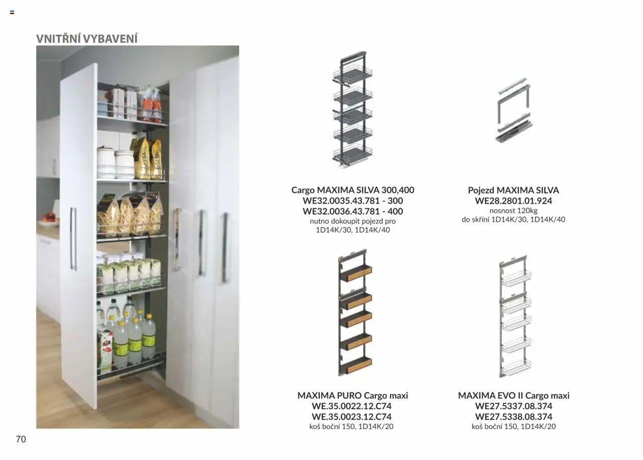 Jamall nábytek katalog - Kuchyně od 17.04.2025 | Strana: 70 | Produkty: Koš