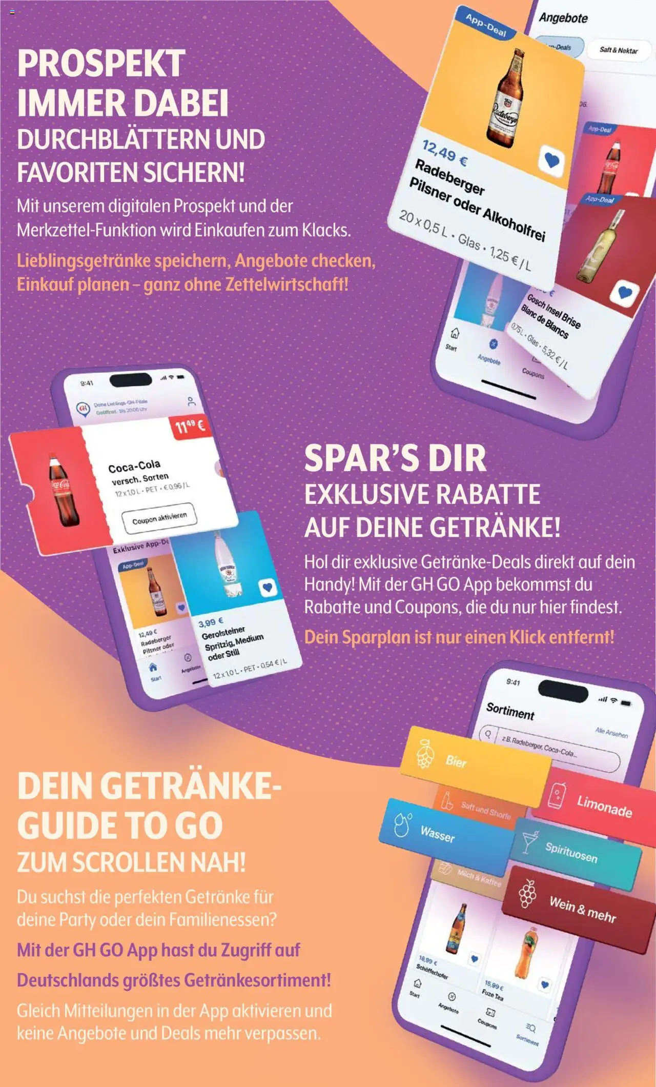 Getränke Hoffmann - Hamburg – gültig ab 06.10.2025 | Seite: 10 | Produkte: Fuze tea, Kaffee, Wasser, Saft