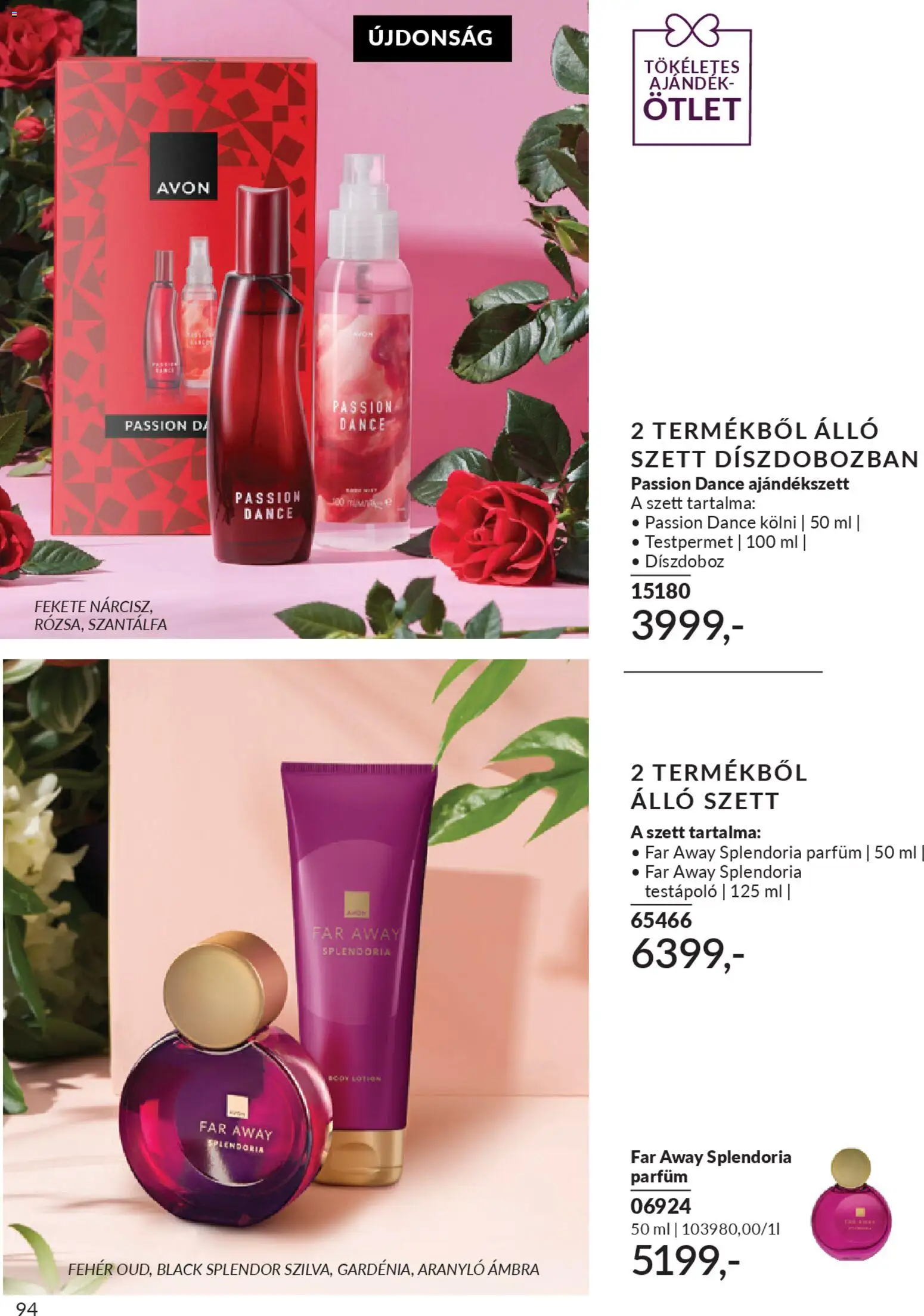 Avon akciós ujság - amely érvényes a következő dátumtól: 01.03.2026 | Oldal: 98 | Termékek: Testpermet, Kölni, Parfüm, Testápoló