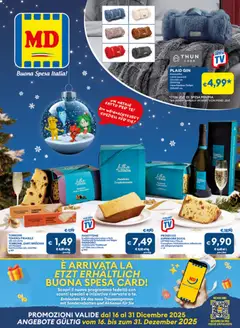Anteprima del volantino MD Discount Sassari catalogo valido a partire dal 16.12.2025