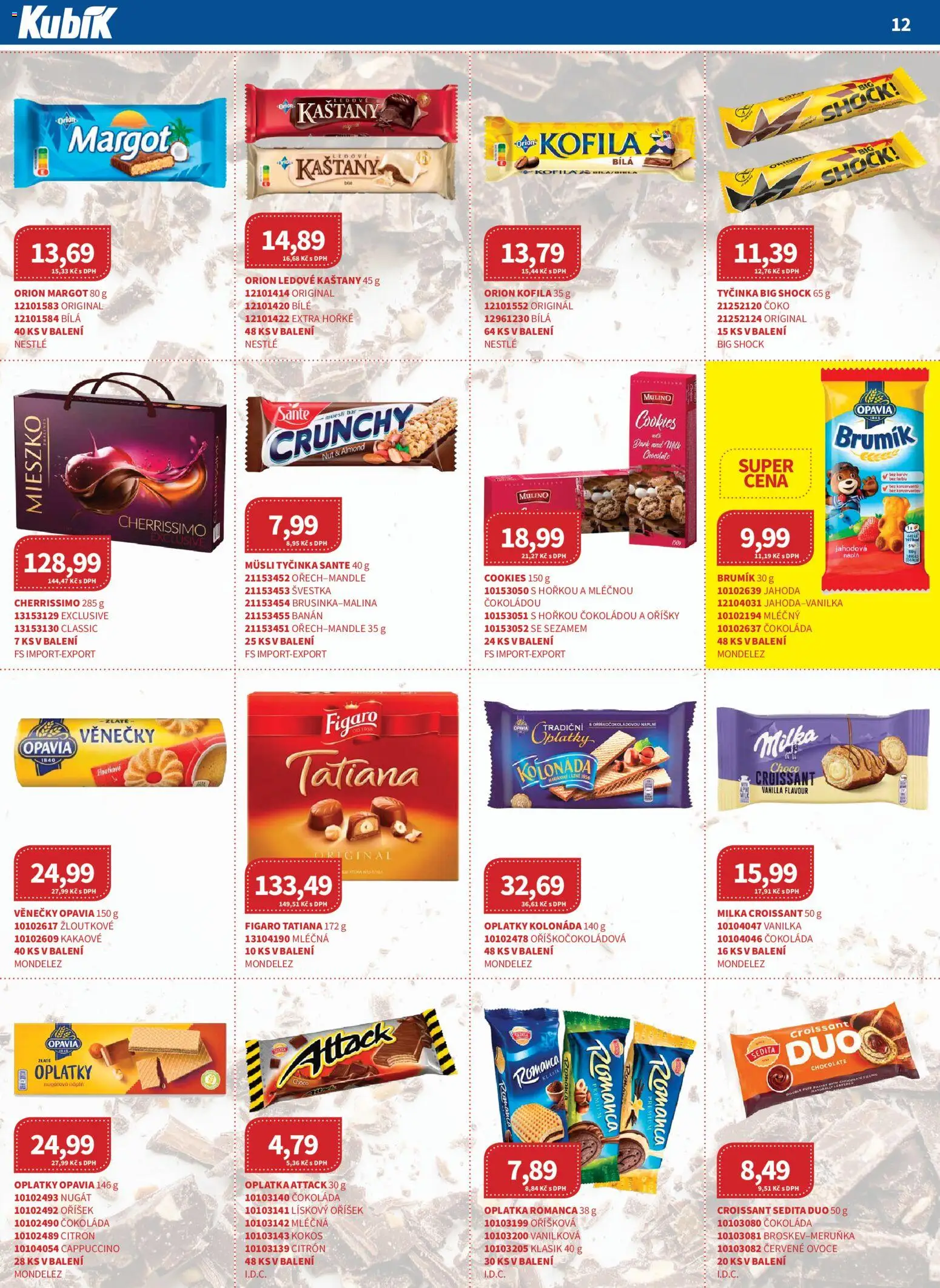 Kubík leták - Velkoobchod 03/2026 od 01.03.2026 | Strana: 12 | Produkty: Citron, Croissant, Kofila, Big Shock