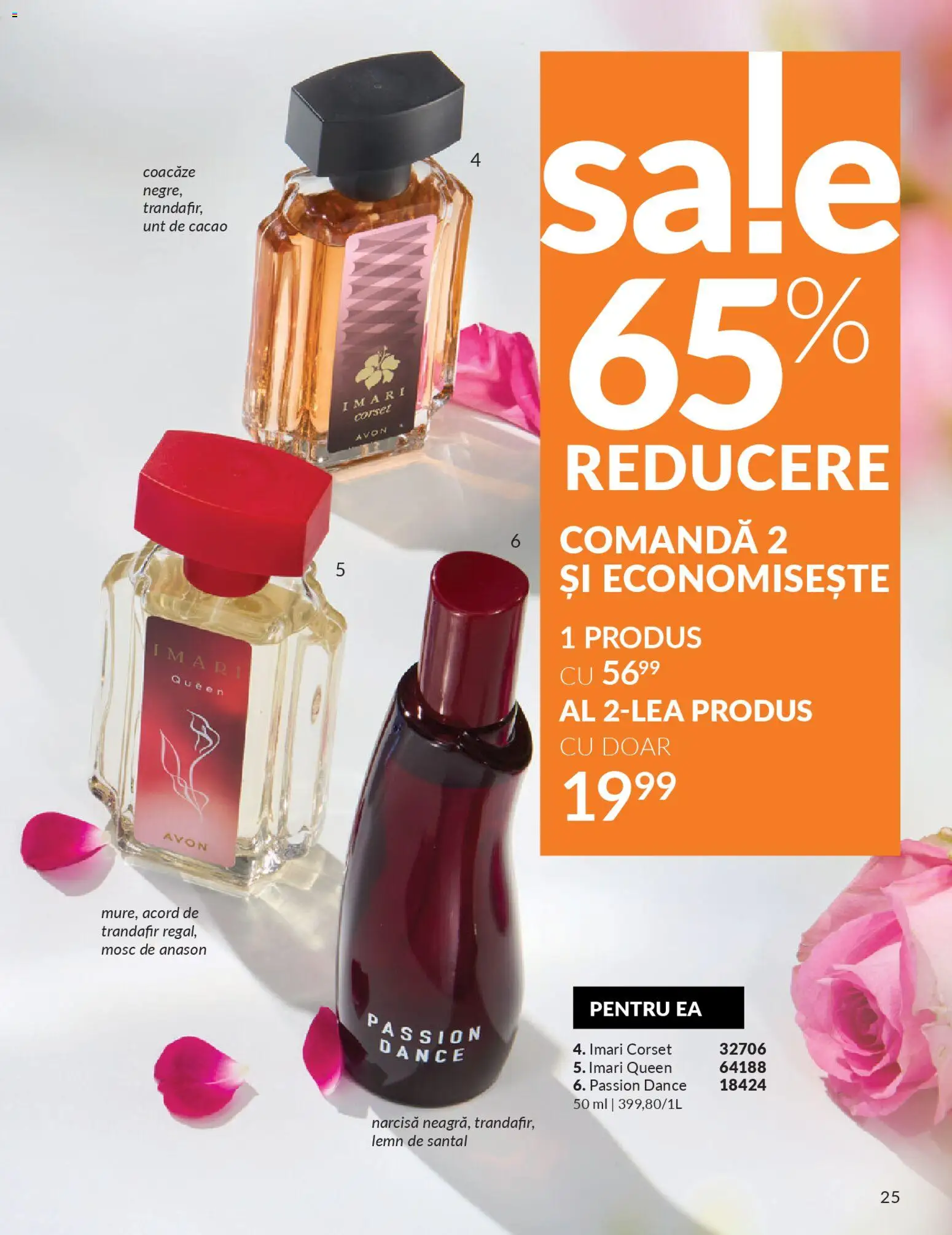 Noul catalog Avon – valabil de la 01.04.2026 | Pagină: 27 | Produse: Trandafir, Parfum, Unt, Cacao