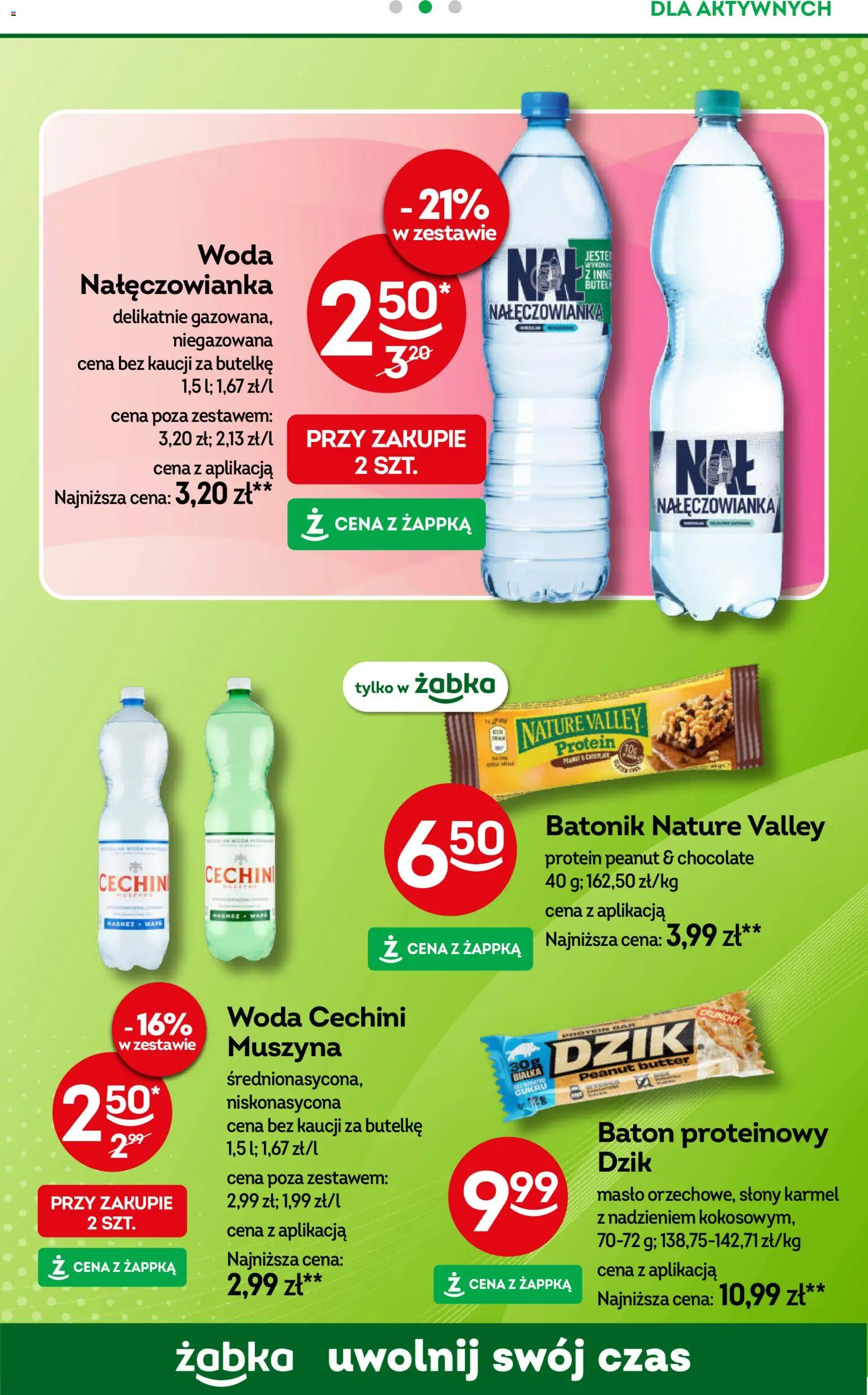 Żabka Black Friday od 19.11.2025 | Strona: 59 | Produkty: Baton, Masło, Woda