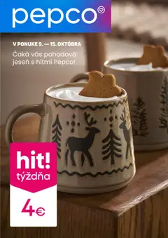 Pepco leták platný od 09.10.2025