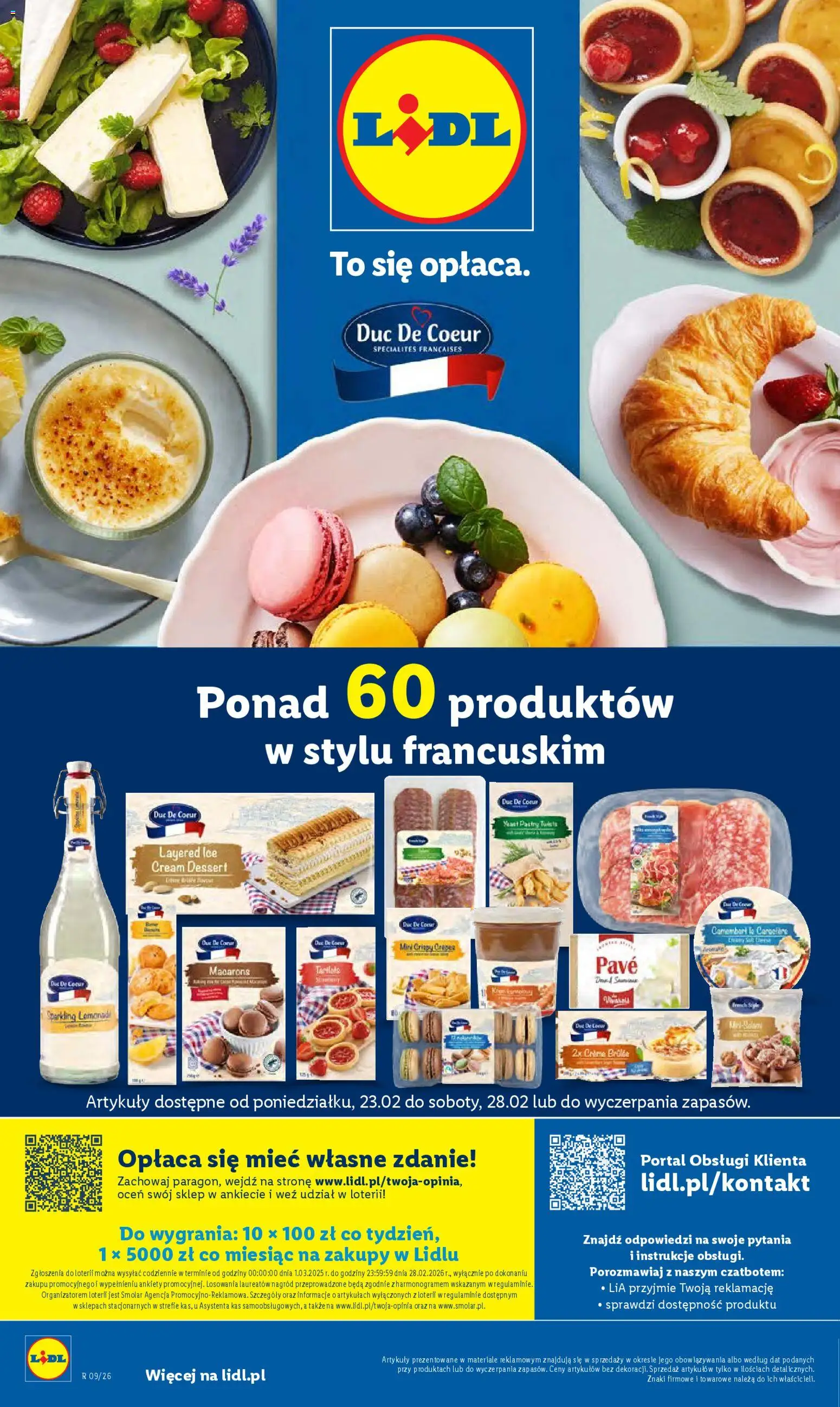 Lidl Katalog od 23.02.2026 | Strona: 51 | Produkty: Camembert, Salami