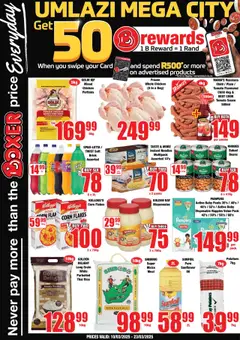 Boxer KwaZulu-Natal - Umlazi Mega City Grand Opening │ valid from 10.03.2025 | Page: 1