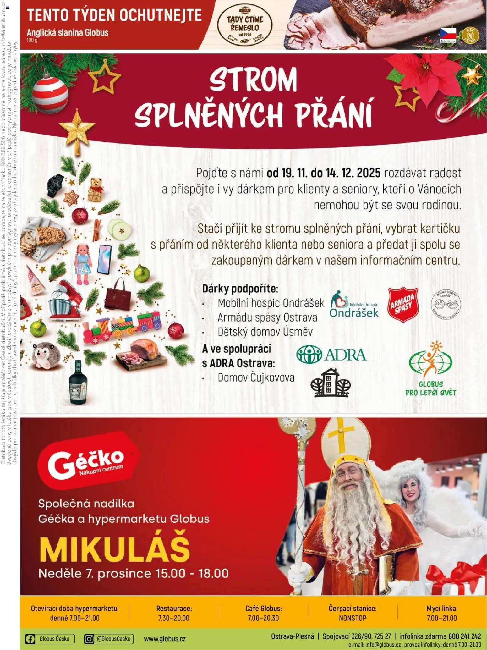 Globus leták - Ostrava od 03.12.2025 | Strana: 46 | Produkty: Globus, Anglická slanina, Slanina