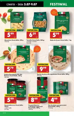 Biedronka gazetka - Oferta W tym tygodniu od 03.07.2025 | Strona: 34 | Produkty: Oliwa z oliwek, Tortellini, Spód do pizzy, Prosciutto