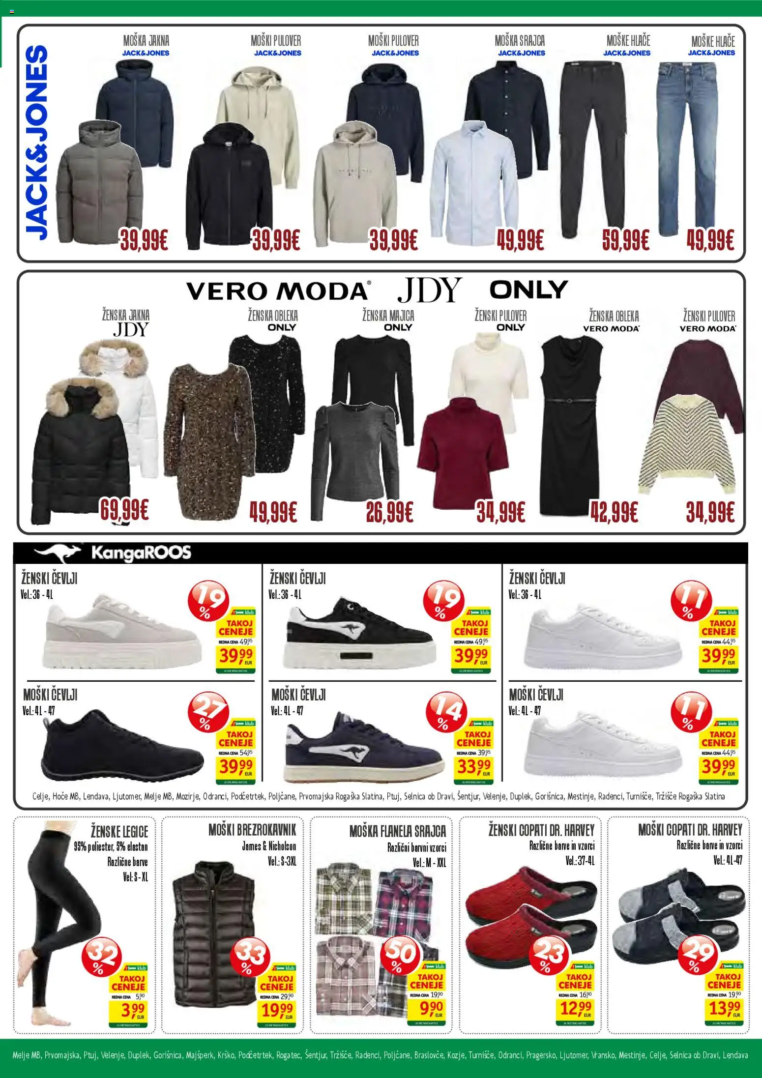Novi Jager katalog ponudbe – veljaven od 05.11.2025 | Stran: 2 | Izdelki: Majica, Hlace, Obleka, Copati