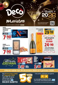 Anteprima del volantino Decò MaxiStore - Casamassima catalogo valido a partire dal 29.12.2025