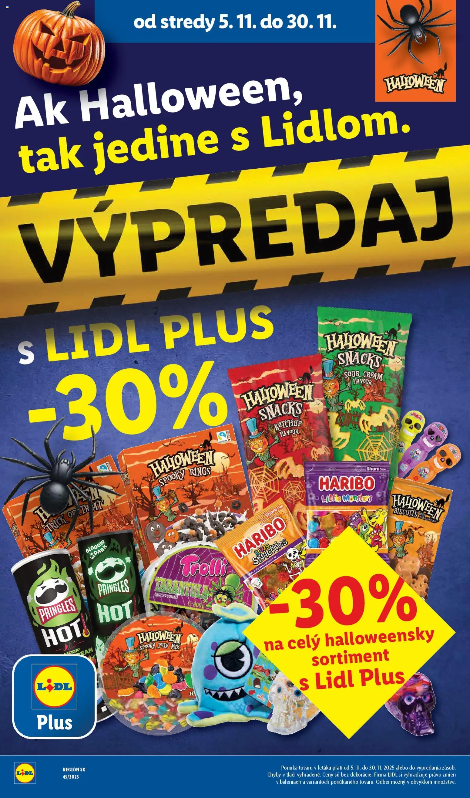 Nové Lidl akcie – leták je platný od 10.11.2025 | Strana: 48 | Produkty: Pringles