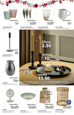 JYSK Angebote ab 17.12.2025 gültig | Seite: 7 | Produkte: Uhr, Vase