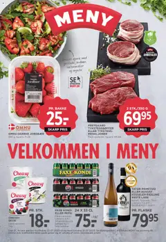 Eksempel på tilbudsavis Meny - Tilbudsavis fra butik Meny gyldig fra 25.07.2025