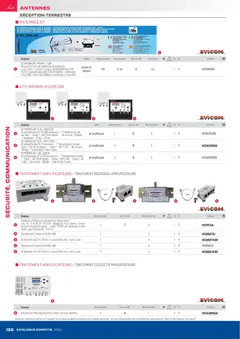 Rexel - Prévisualisation de Rexel - Catalogue conectis valide à partir de 10.04.2026 | Page: 120 | Produits: Filtre, Télévision, Connecteur, Antenne