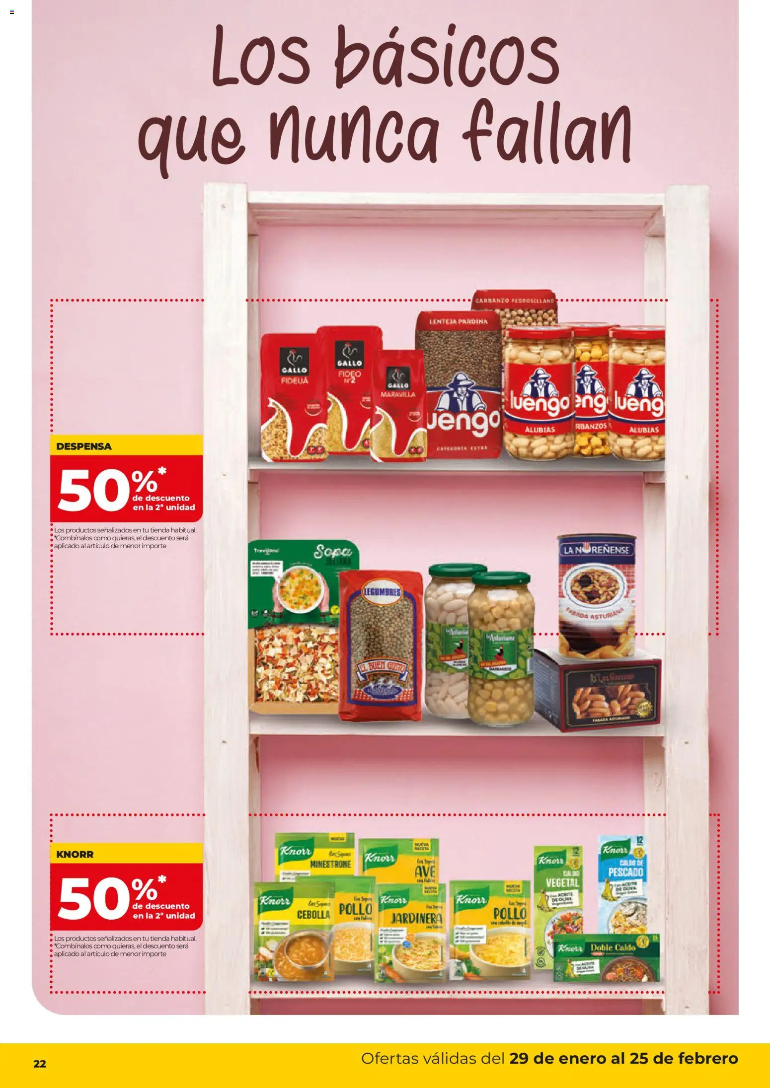 Alimerka folleto Asturias │ válido desde el 29.01.2026 | Página: 22 | Productos: Jardinera, Pescado, Παγωμένο τσάι