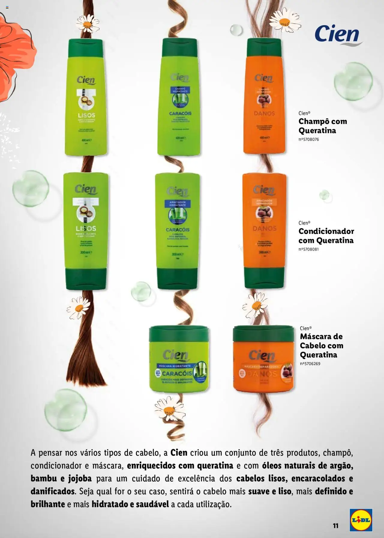 Lidl Cien - Beleza Inteligente │ válido de 26.02.2024 | Página: 11 | Produtos: Condicionador