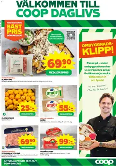 Coop Daglivs - erbjudanden - Förhandsvisning av reklamblad från butik Coop Daglivs aktuell från 10.11.2025