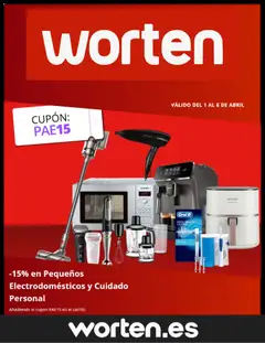 Vista previa Worten folleto válido desde el 01.04.2026