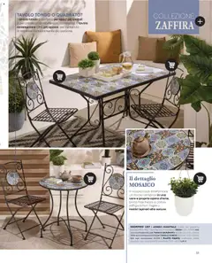 Anteprima del volantino TAVOLO QUADRATO, Square table for outdoor use, perfect for accommodating more people. valido a partire dal 09.04.2025 | Pagina: 33 | Prodotti: Tavolo, Sedia, Vaso