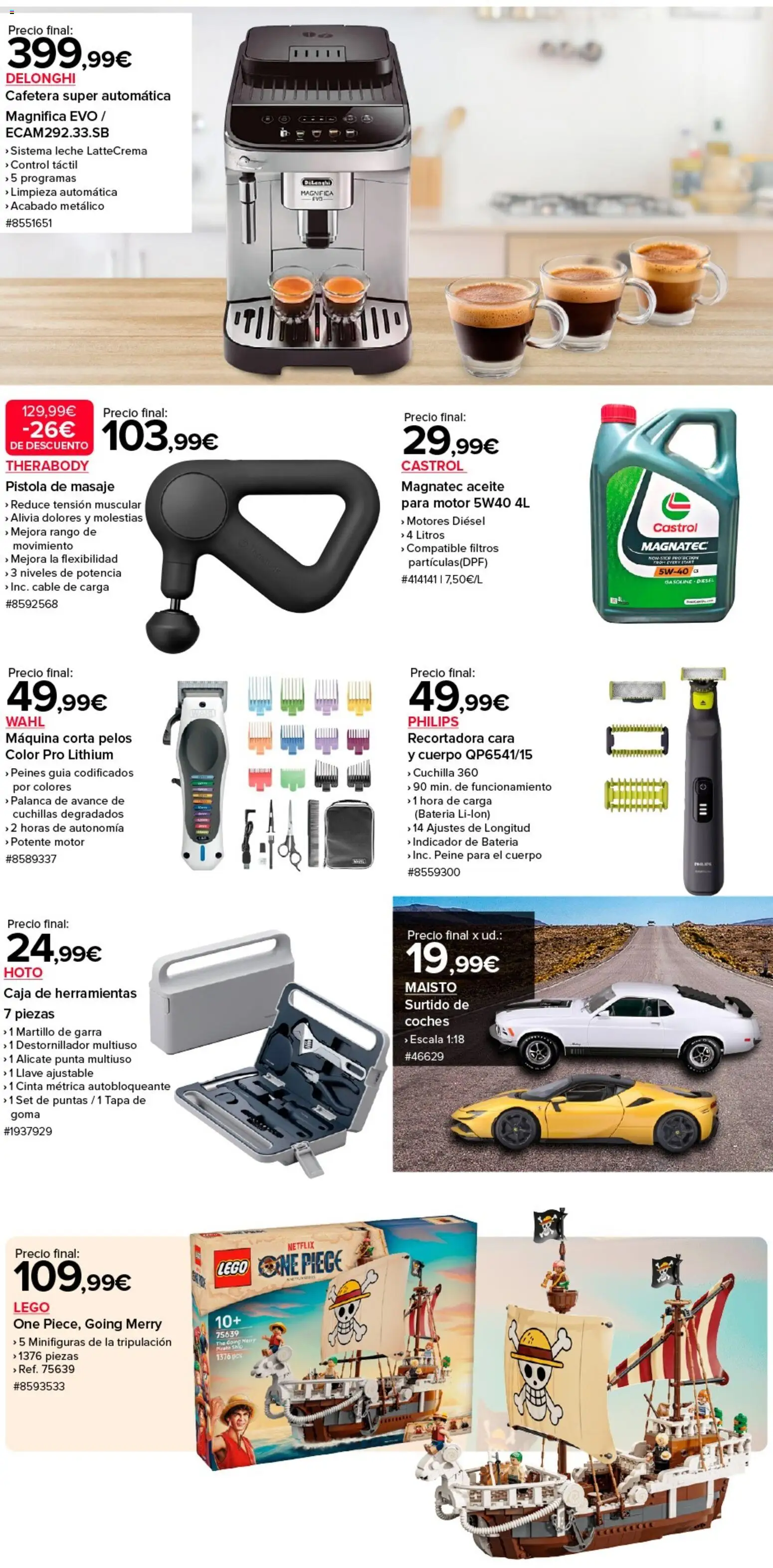 Costco catálogo │ válido desde el 11.03.2026 | Página: 5 | Productos: Leche, Aceite, Cafetera, Batería