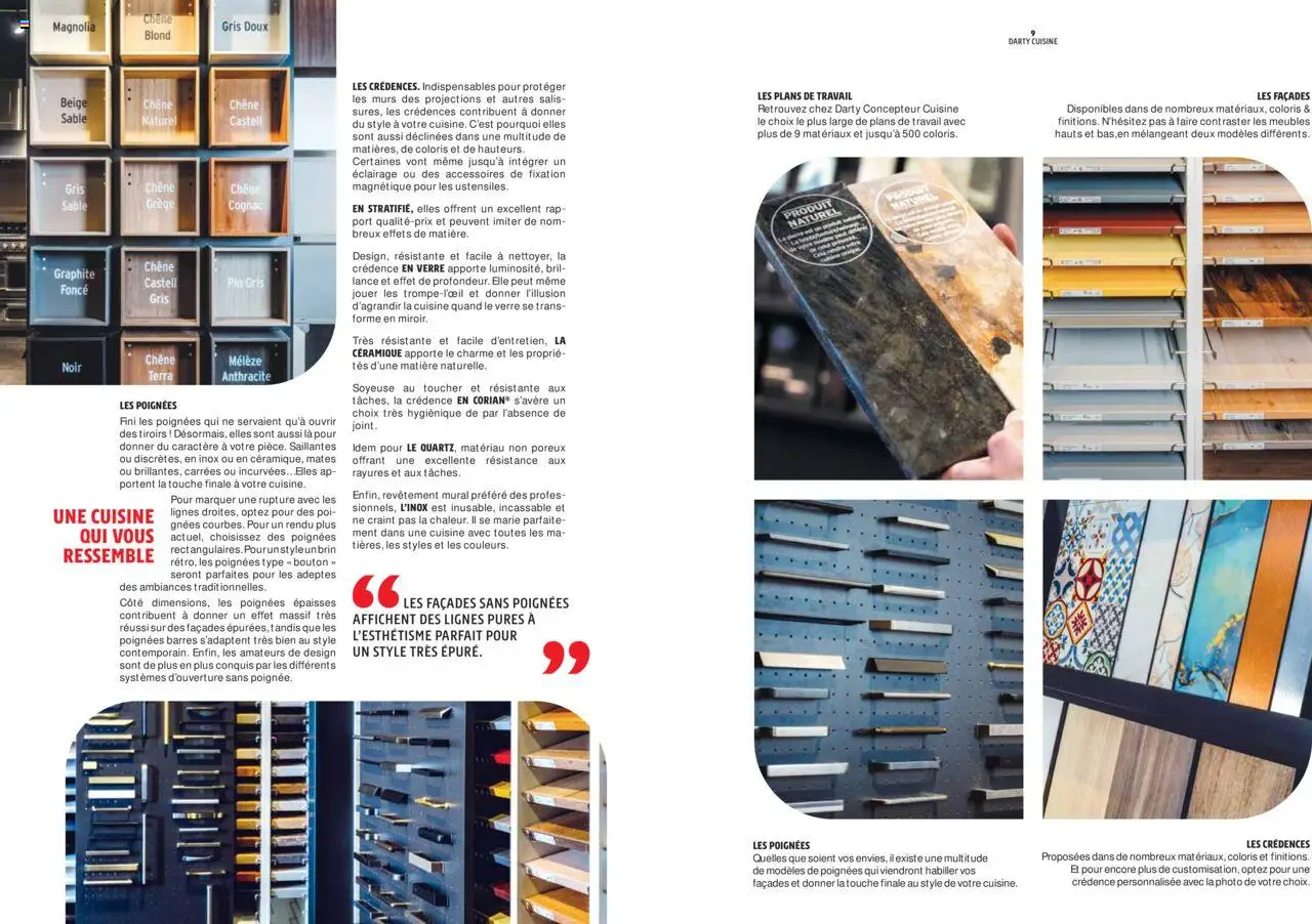 {H1} | Page: 5 | Produits: Revêtement mural, Poignées, Cognac, Tiroirs