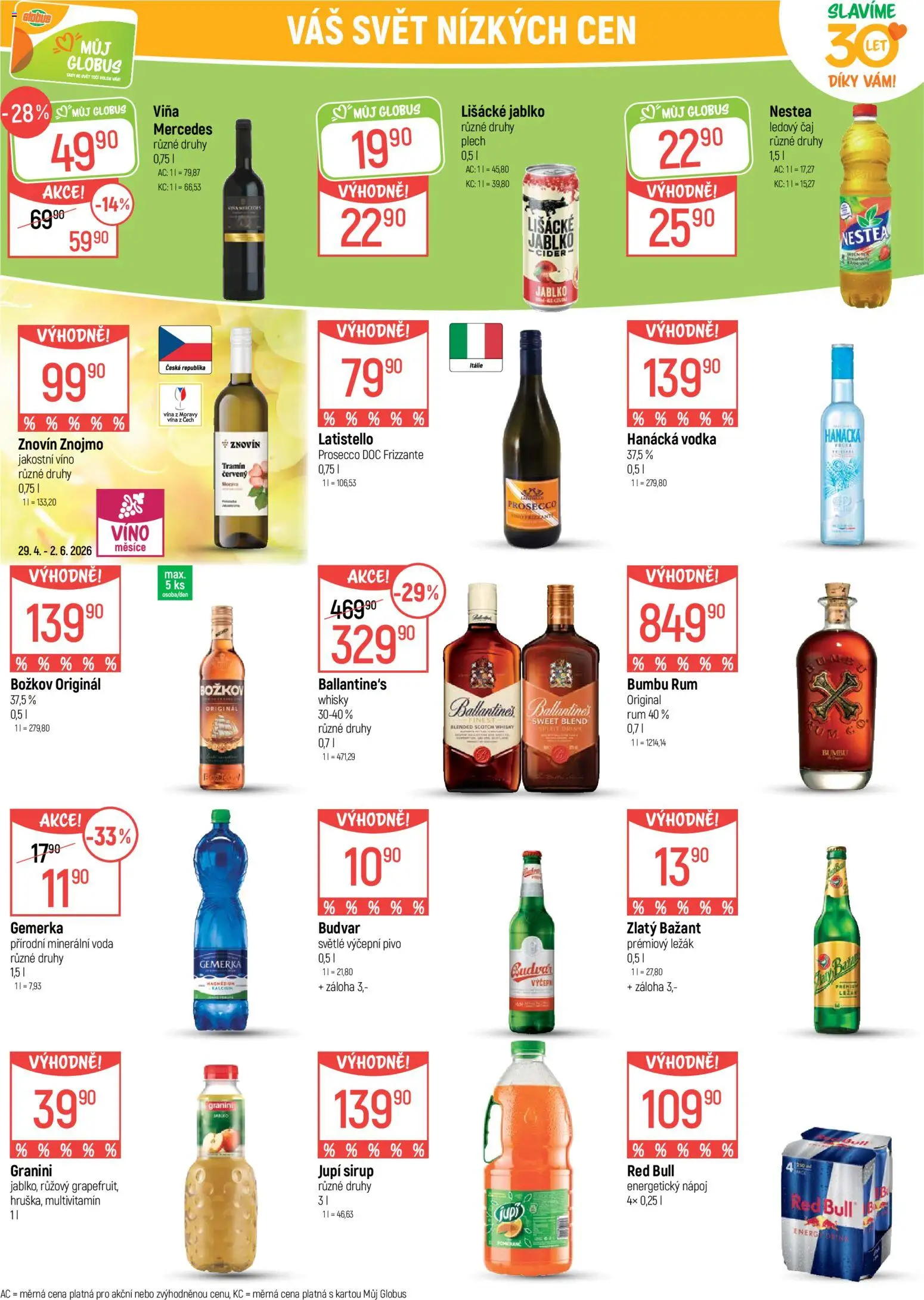 Globus leták - České Budějovice od 29.04.2026 | Strana: 26