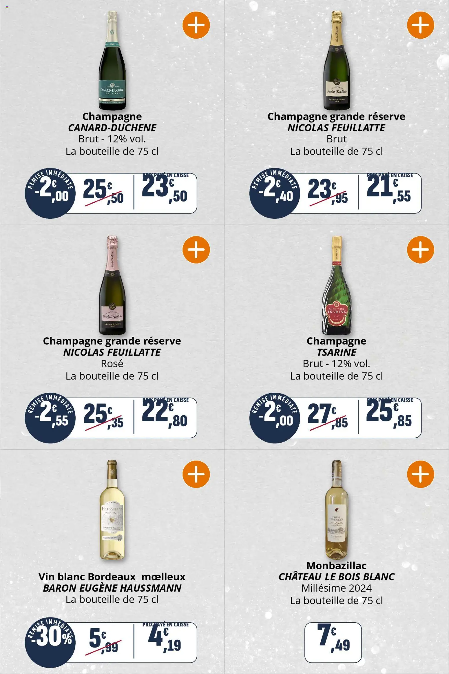 {H1} | Page: 26 | Produits: Champagne nicolas feuillatte, Champagne, Vin
