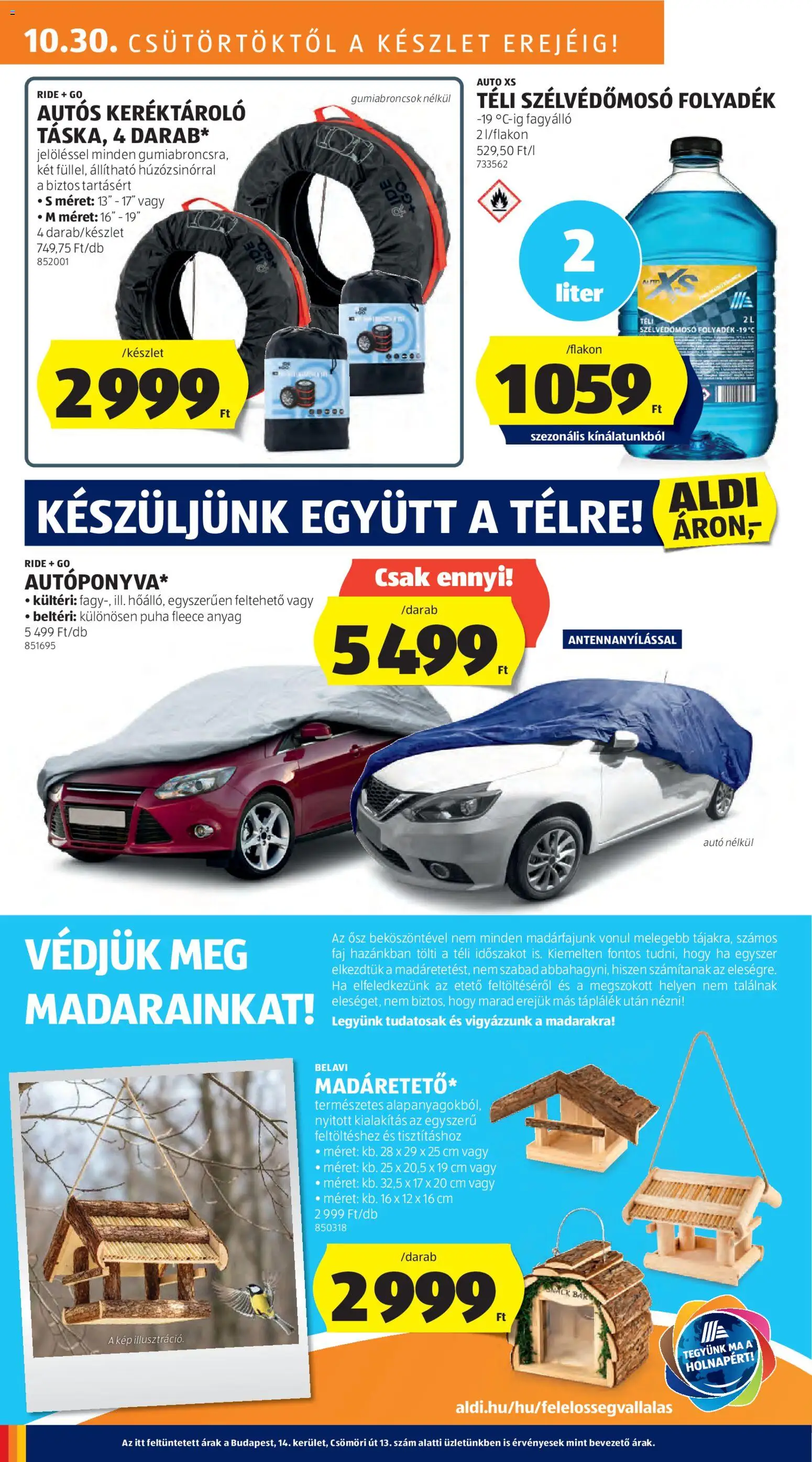 Aldi akciós ujság - amely érvényes a következő dátumtól: 30.10.2025 | Oldal: 30